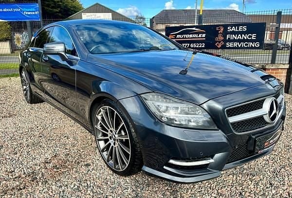 Grey Used 2014 Mercedes CLS250 AMG Coupe | £10,250 - Image 1/4