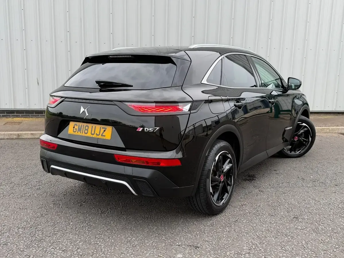 Used DS Automobiles DS7 Crossback Performance 130 HP (95 kW) 2018 Black SUV