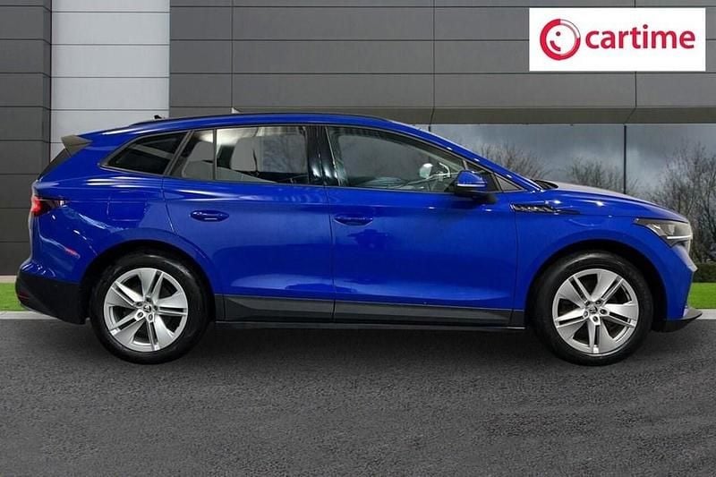 Used Skoda Enyaq iV ecoSuite 131 kW (179 HP) 2022 Blue SUV