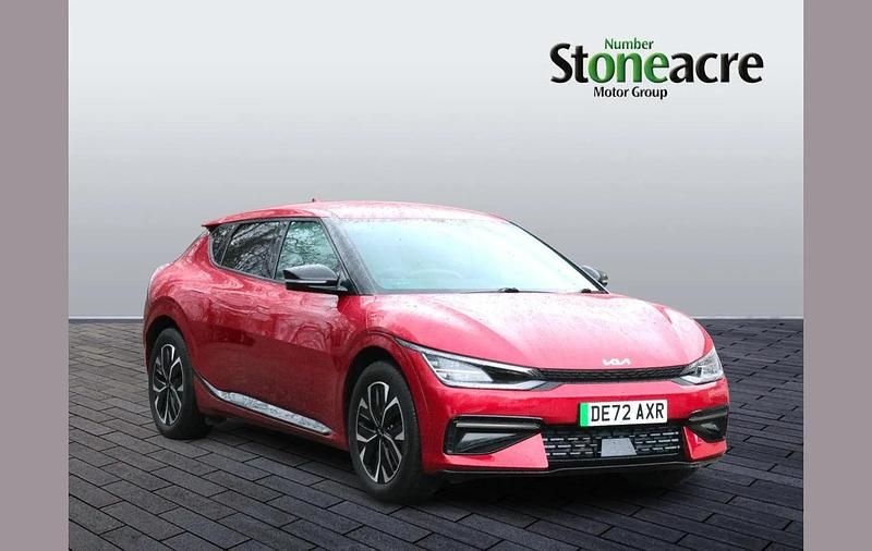 Used Kia EV6 GT-Line 166 kW (226 HP) 2022 Red SUV