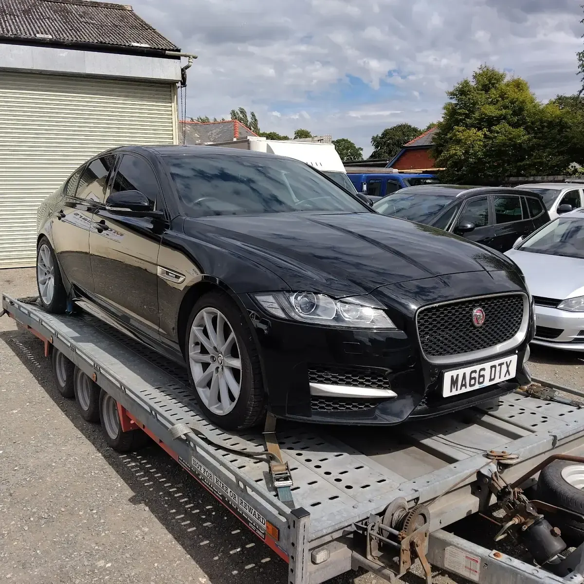 Used Jaguar XF R-Sport 2016 Black Sedan