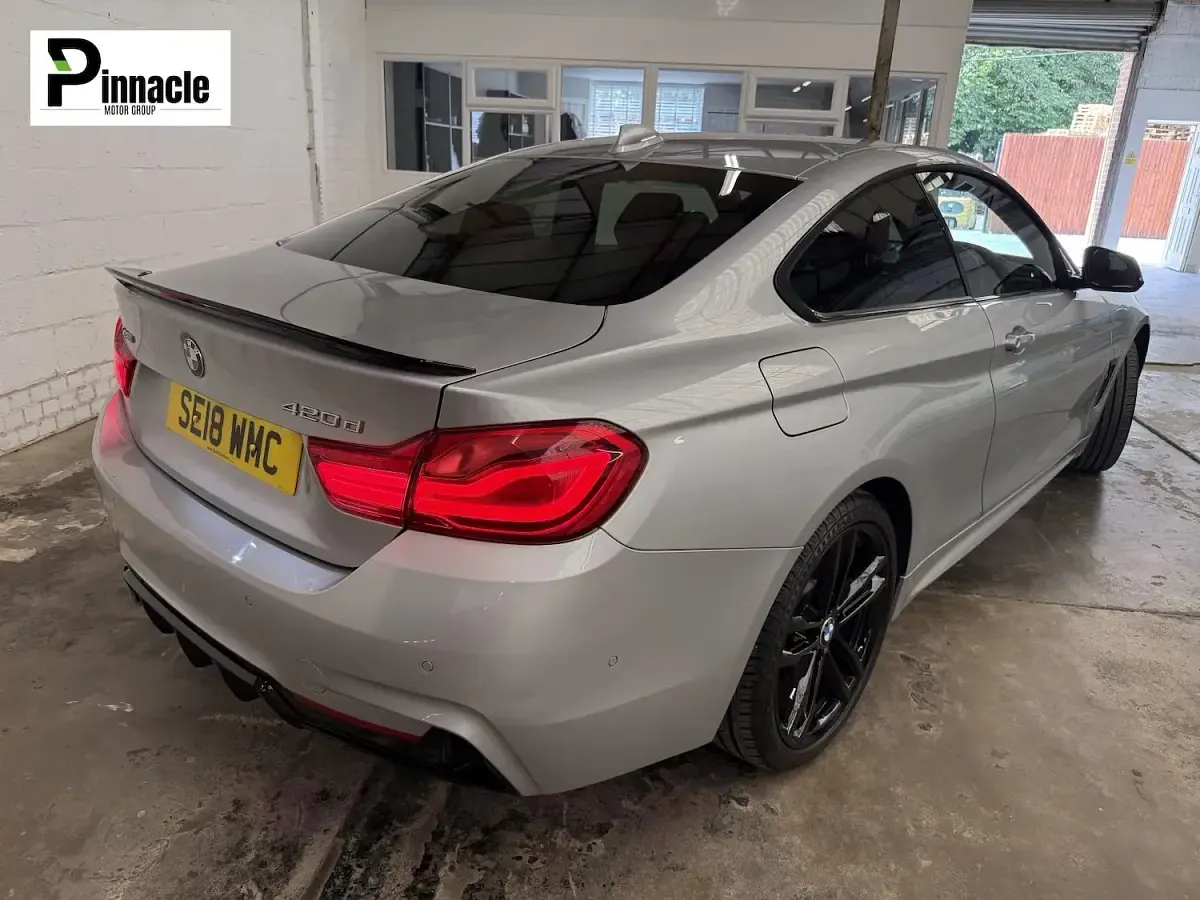 Used BMW 420 M Sport 190 HP (139 kW) 2018 Silver Coupe