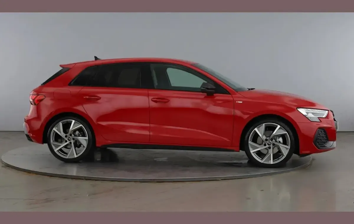 New Audi A3 Black Edition 147 HP (108 kW) 2026 Red Hatchback