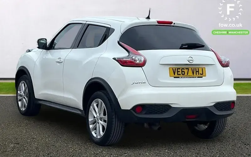 Used Nissan Juke N-Connecta 116 HP (85 kW) 2017 White SUV