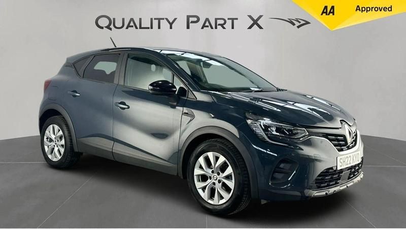 Blue Used 2022 Renault Captur Iconic SUV | £9,989 (Good price) - Image 1/4