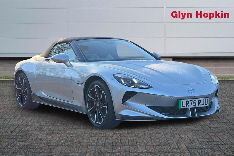 New MG Cyberster 375 kW (510 HP) 2025 Silver Cabriolet