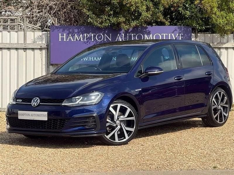Blue Used 2019 VW Golf VII GTD Hatchback | £18,690 (Good price) - Image 1/4