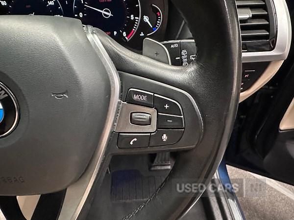 Used BMW X3 xLine 190 HP (139 kW) 2018 Blue SUV