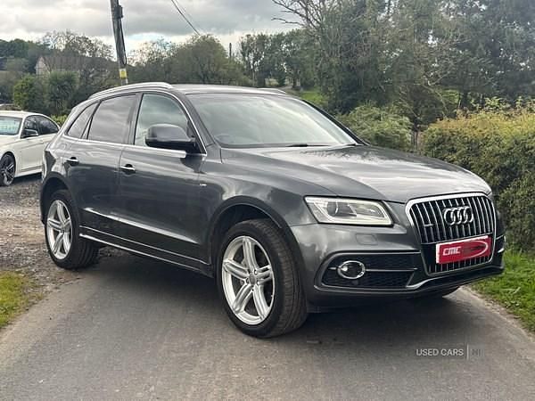 Grey Used 2016 Audi Q5 S-line plus SUV | £15,490 (Fair price) - Image 1/4