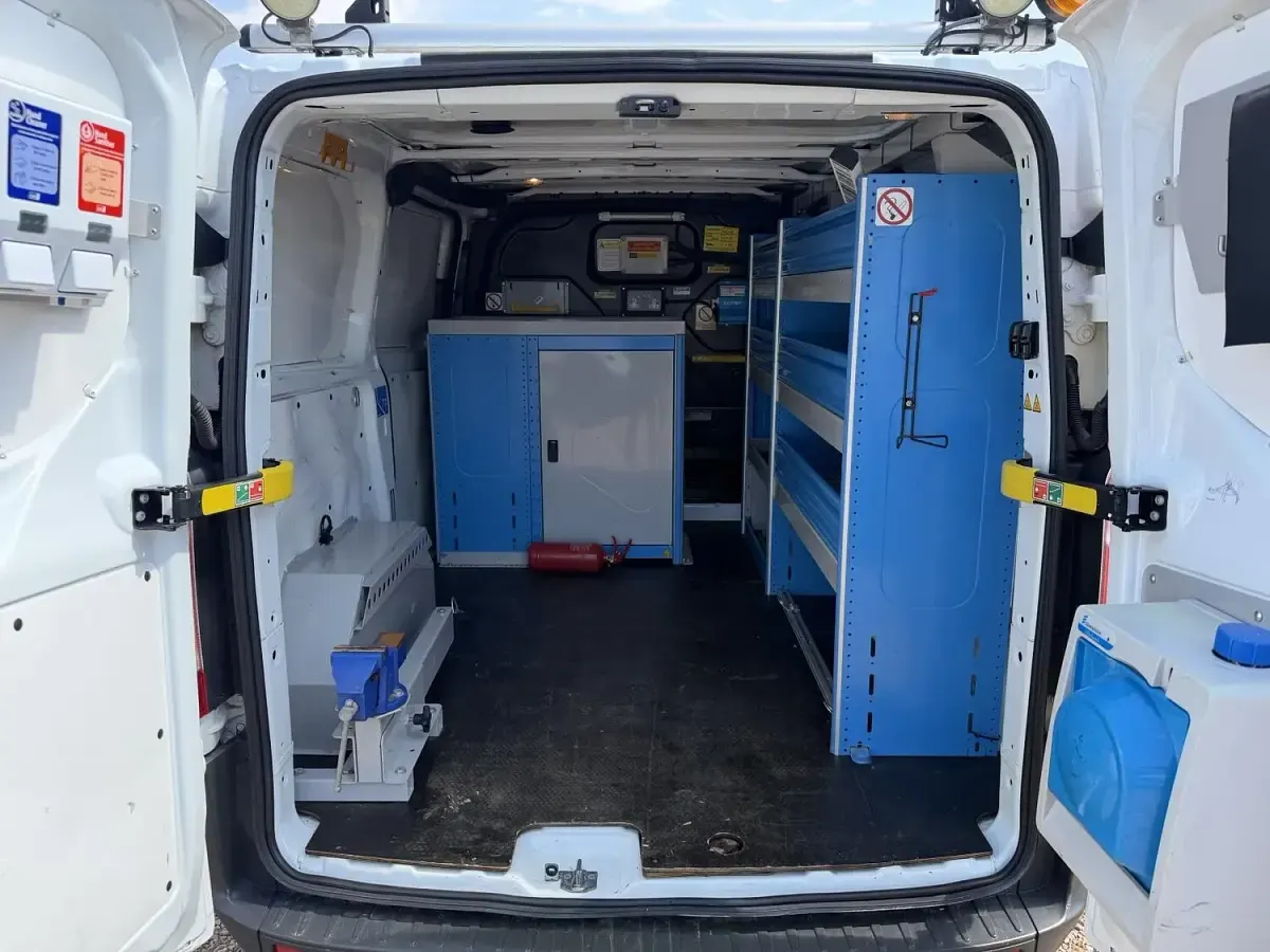 Used Ford Transit Custom 125 HP (91 kW) 2016 White Van
