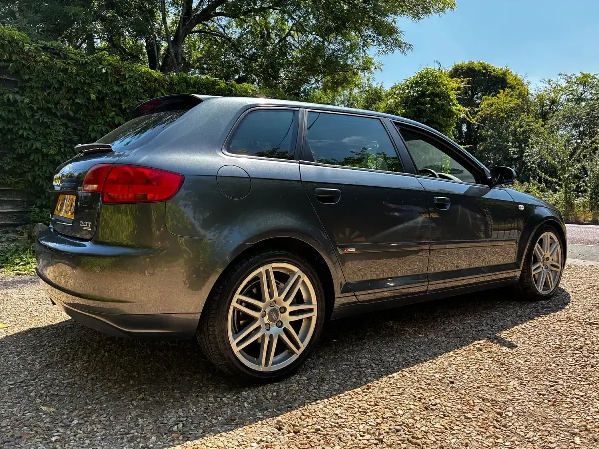 Used Audi A3 S-Line 200 HP (147 kW) 2007 Grey Hatchback