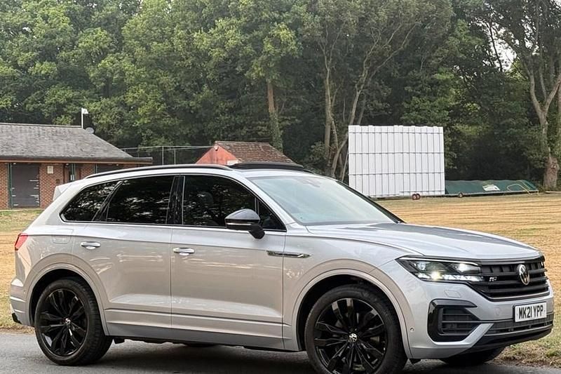 Silver Used 2021 VW Touareg Black Edition SUV | £32,995 (Fair price) - Image 1/1