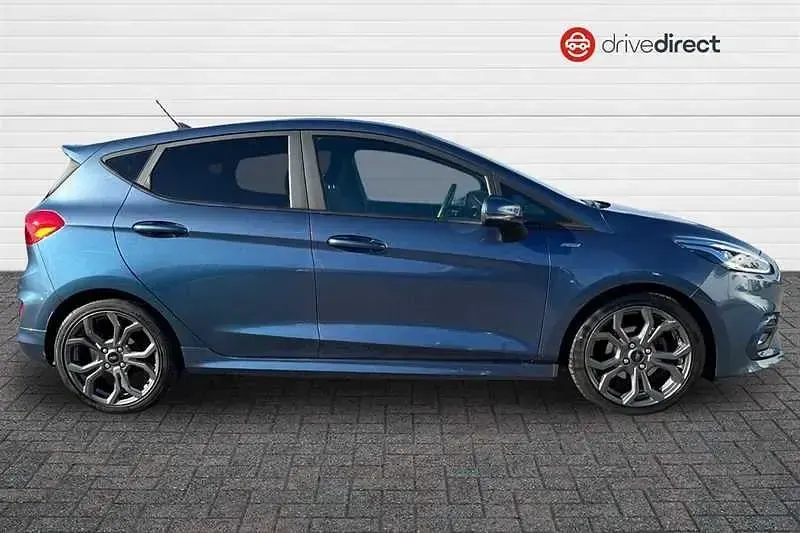 Usado Ford Fiesta ST-Line 2021 Azul Citadino