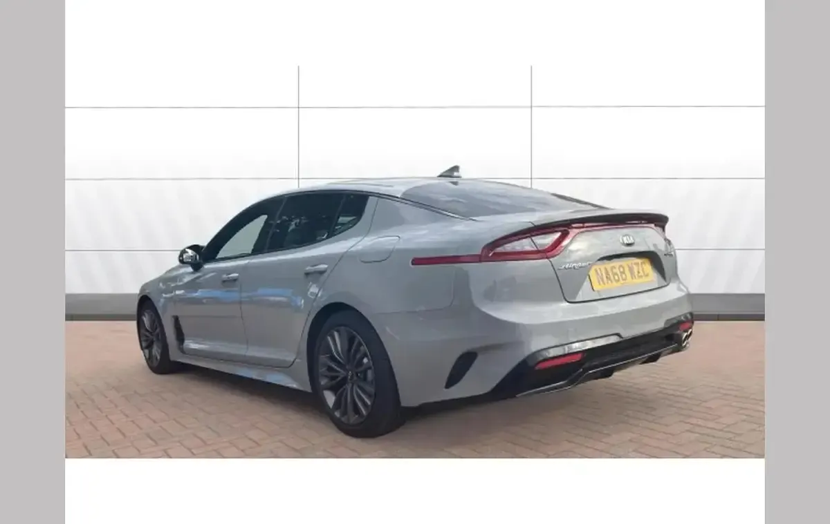 Used Kia Stinger GT-Line S 197 HP (144 kW) 2018 Grey Hatchback
