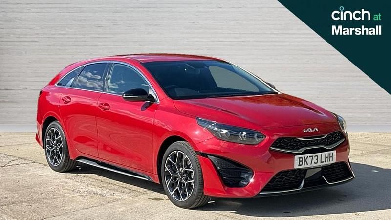 Red Used 2023 Kia ProCeed GT-Line Hatchback | £19,948 - Image 1/4