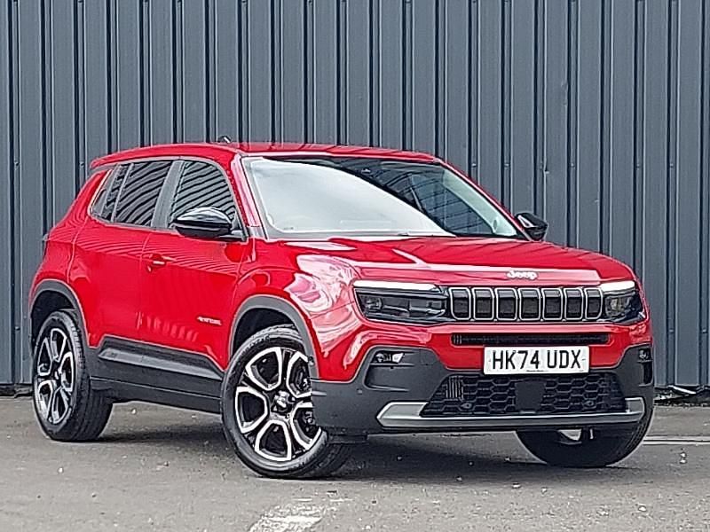 Red Used 2024 Jeep Avenger Summit SUV | £23,498 (Fair price) - Image 1/4