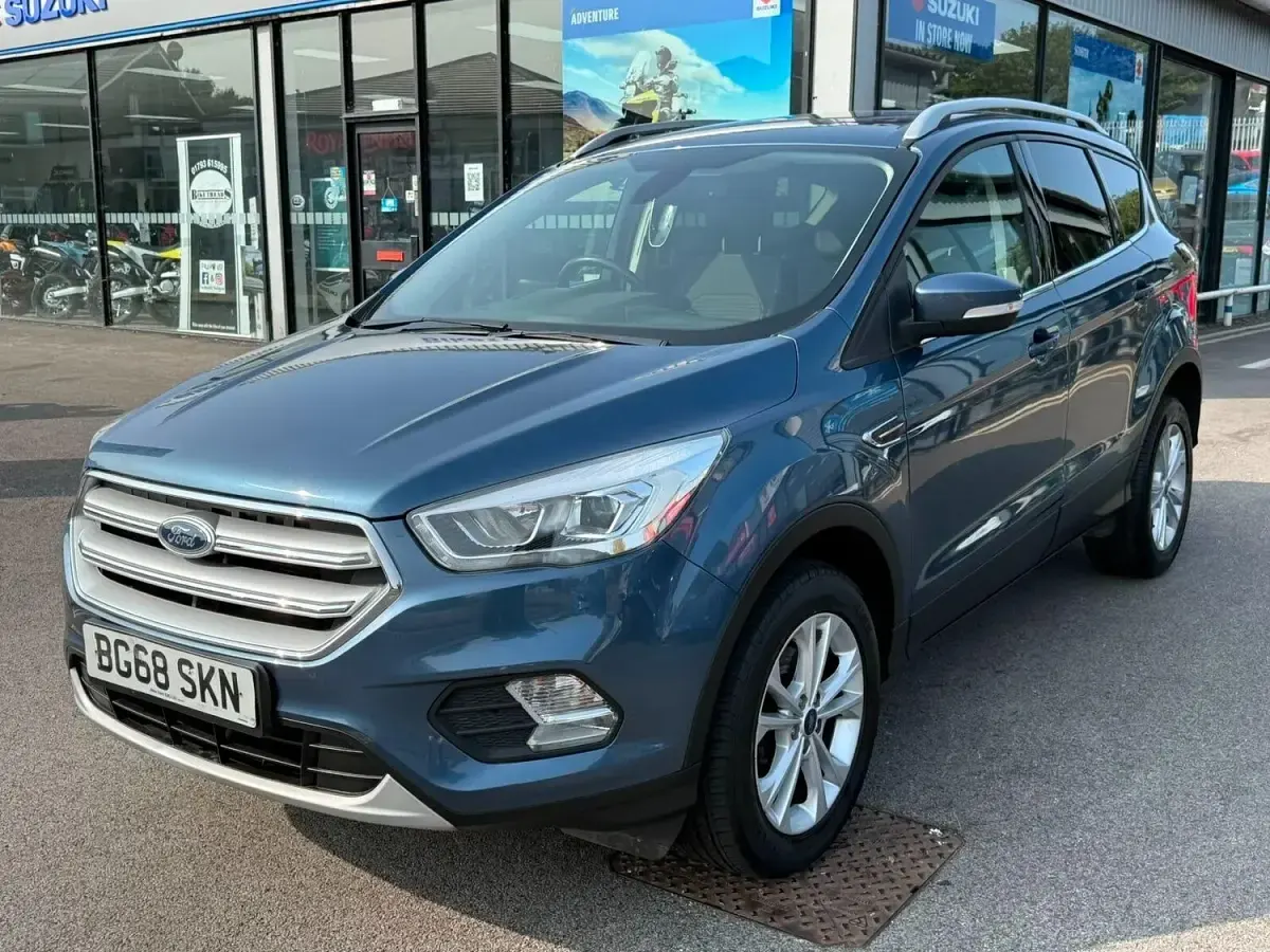 Used Ford Kuga Titanium 120 HP (88 kW) 2018 Blue SUV
