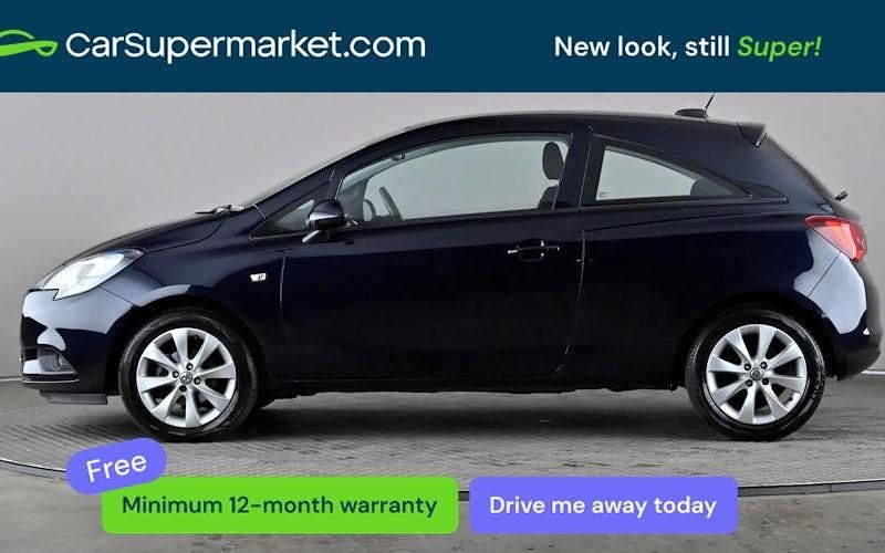Used Vauxhall Corsa 75 HP (55 kW) 2018 Blue Hatchback