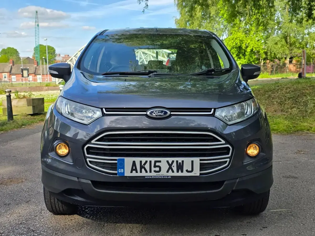 Used Ford Ecosport Zetec 125 HP (91 kW) 2015 Grey SUV