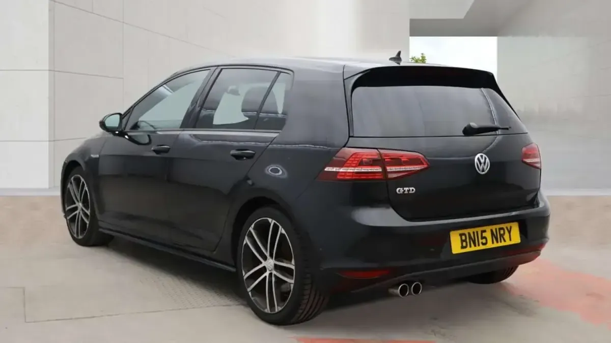 Used VW Golf VII GTD 2015 Black Hatchback
