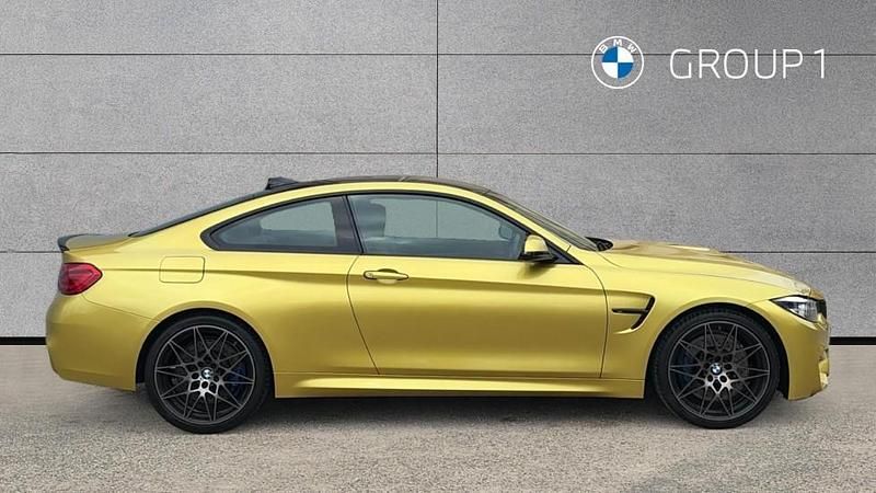Used BMW M4 Competition Edition 450 HP (330 kW) 2017 Yellow Coupe