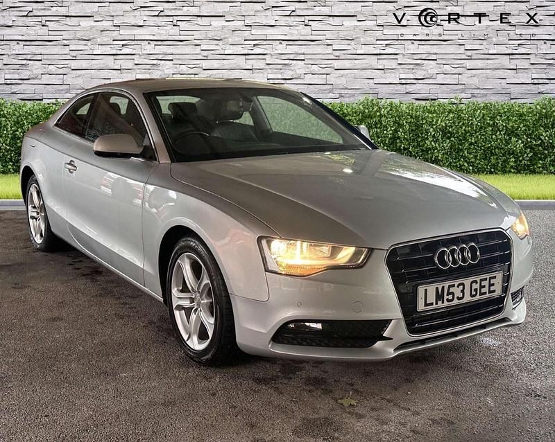 Silver Used 2013 Audi A5 Business Coupe | £5,250 (Good price) - Image 1/4