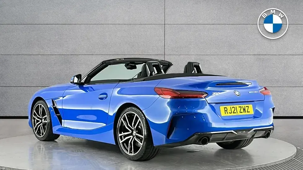 Used BMW Z4 M Sport 254 HP (186 kW) 2021 Blue Cabriolet