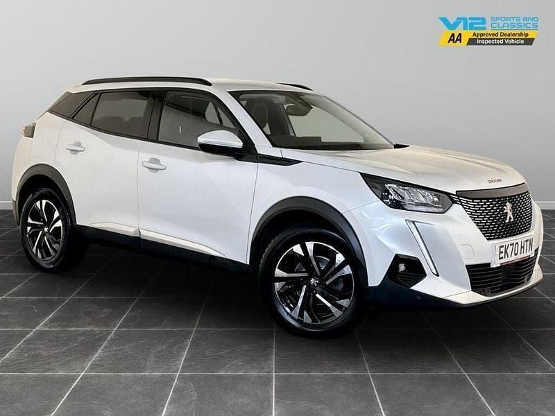 White Used 2020 Peugeot 2008 Allure Premium SUV | £13,895 (Fair price) - Image 1/2