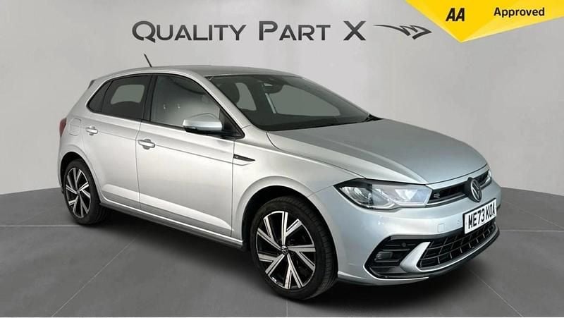 Silver Used 2024 VW Polo R-line Hatchback | £17,000 (Good price) - Image 1/4