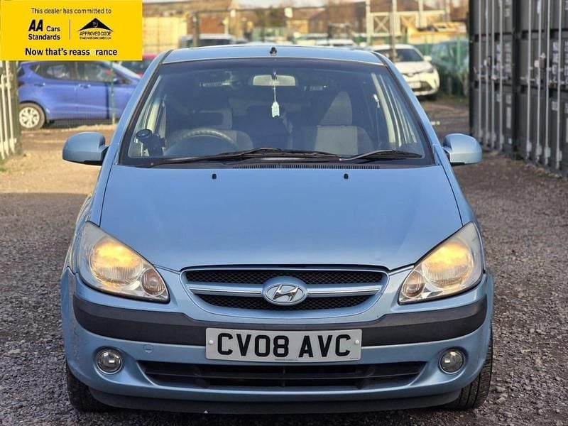 Used Hyundai Getz 95 HP (69 kW) 2008 Blue Hatchback