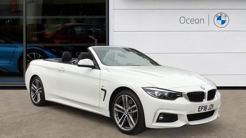 White Used 2018 BMW 440 M Sport Cabriolet | £19,950 (Good price) - Image 1/4