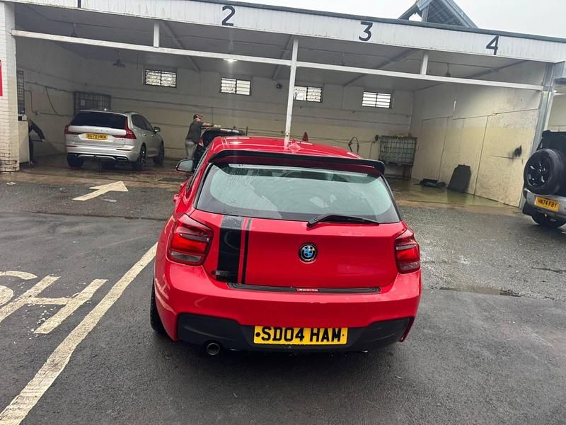 Used BMW 120 2011 Red Hatchback