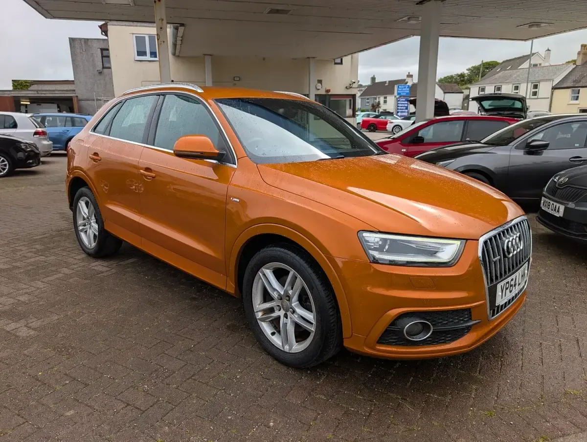 Used Audi Q3 S-Line 2014 Orange SUV