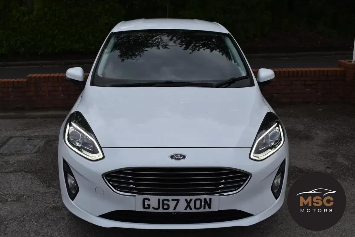 Used Ford Fiesta Titanium 2017 White Hatchback