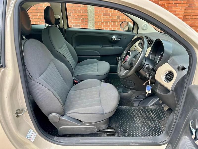 Used Fiat 500 Lounge 69 HP (50 kW) 2013 Beige Hatchback