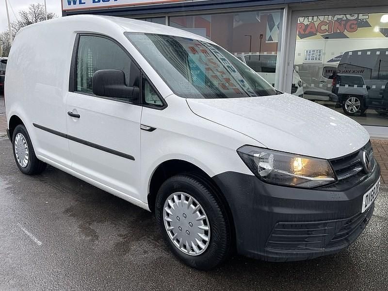 Used VW Caddy Startline 102 HP (75 kW) 2018 White MPV