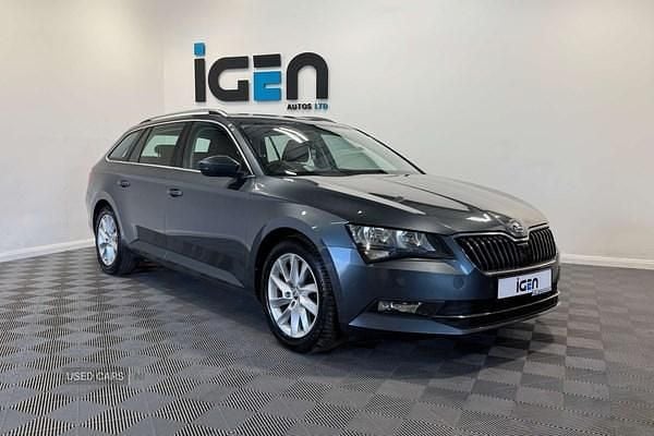 Second-hand Skoda Superb SE 150 CP (110 kW) 2018 Gri Break