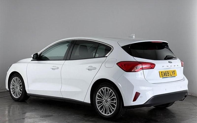 Used Ford Focus Titanium X 125 HP (91 kW) 2019 White Hatchback