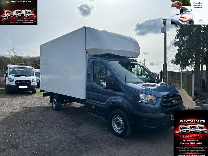 Used Ford Transit 130 HP (95 kW) 2022 Blue Cabriolet