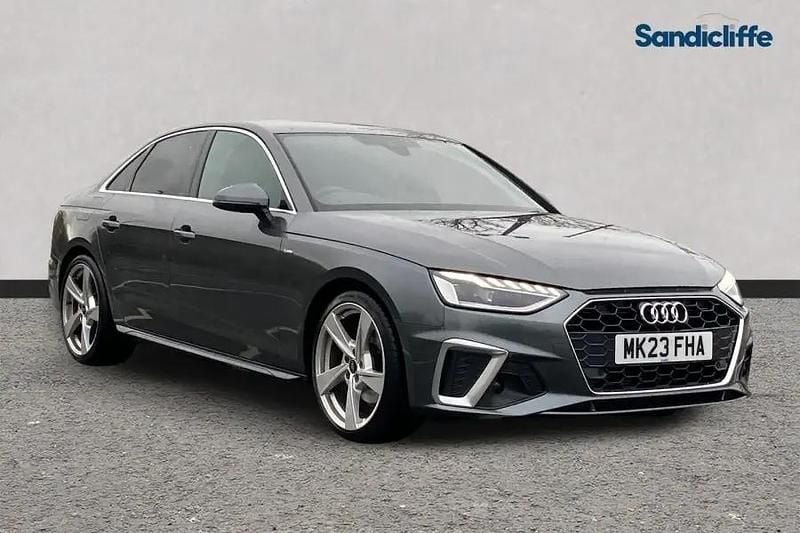 Grey Used 2023 Audi A4 S-Line Sedan | £23,121 (Fair price) - Image 1/4