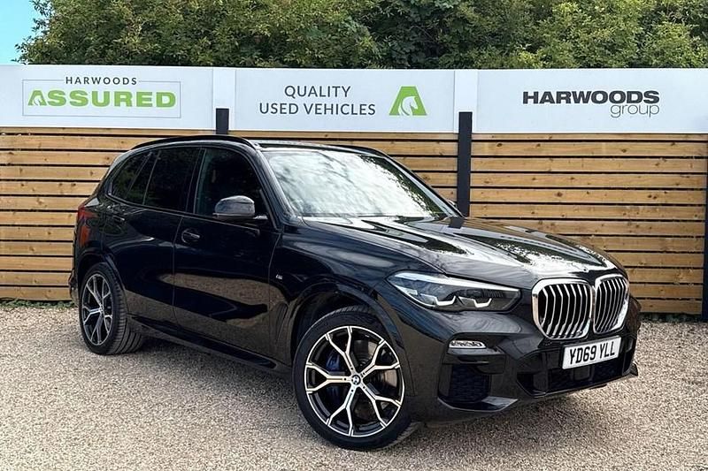 Black Used 2019 BMW X5 M Sport SUV | £35,990 (Good price) - Image 1/1