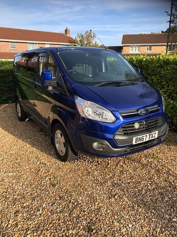 Blue Used 2017 Ford Transit Custom Limited Van | £16,200 - Image 1/4