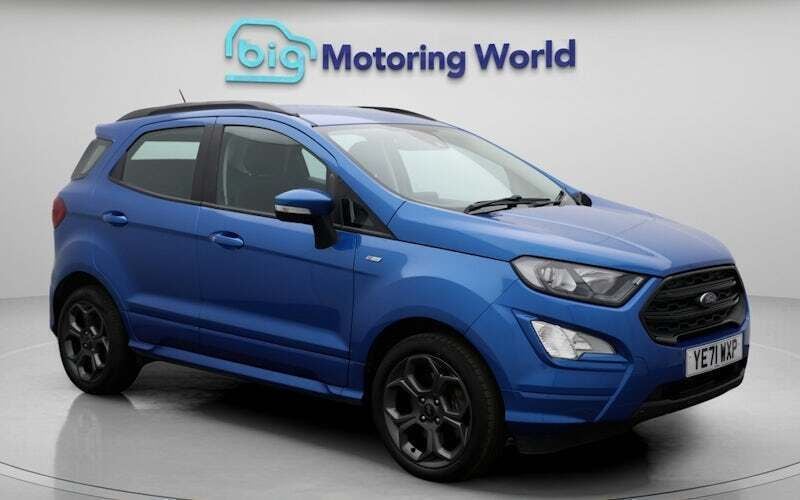 Blue Used 2021 Ford Ecosport ST-Line SUV | £11,500 (Fair price) - Image 1/4