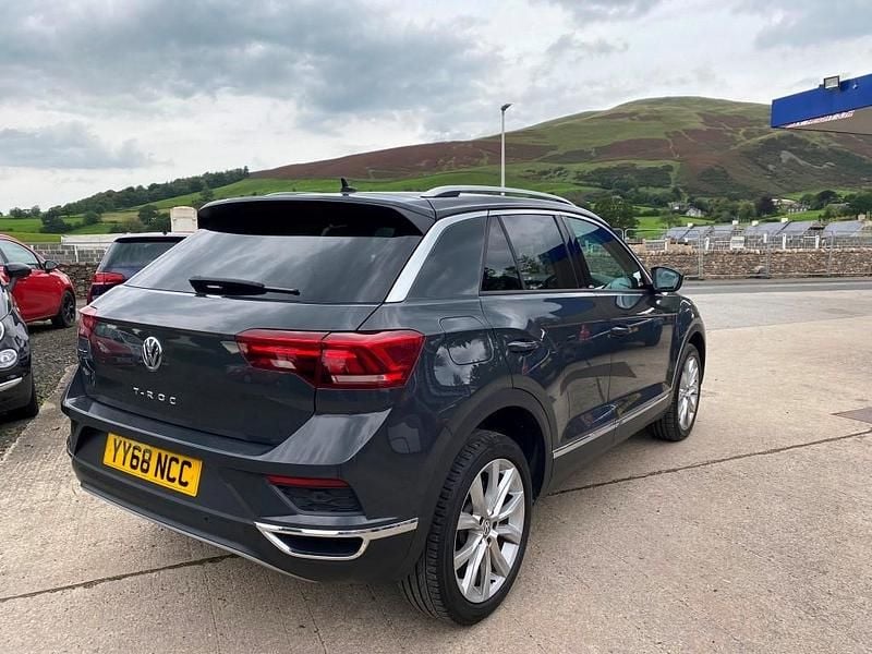 Used VW T-Roc SEL 150 HP (110 kW) 2018 Grey SUV
