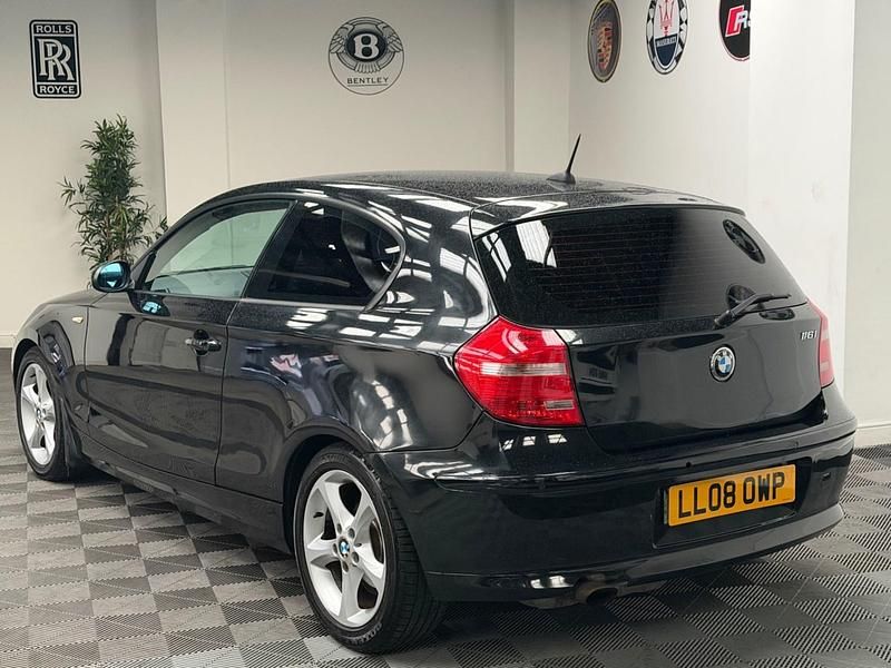 Used BMW 116 2008 Black Hatchback