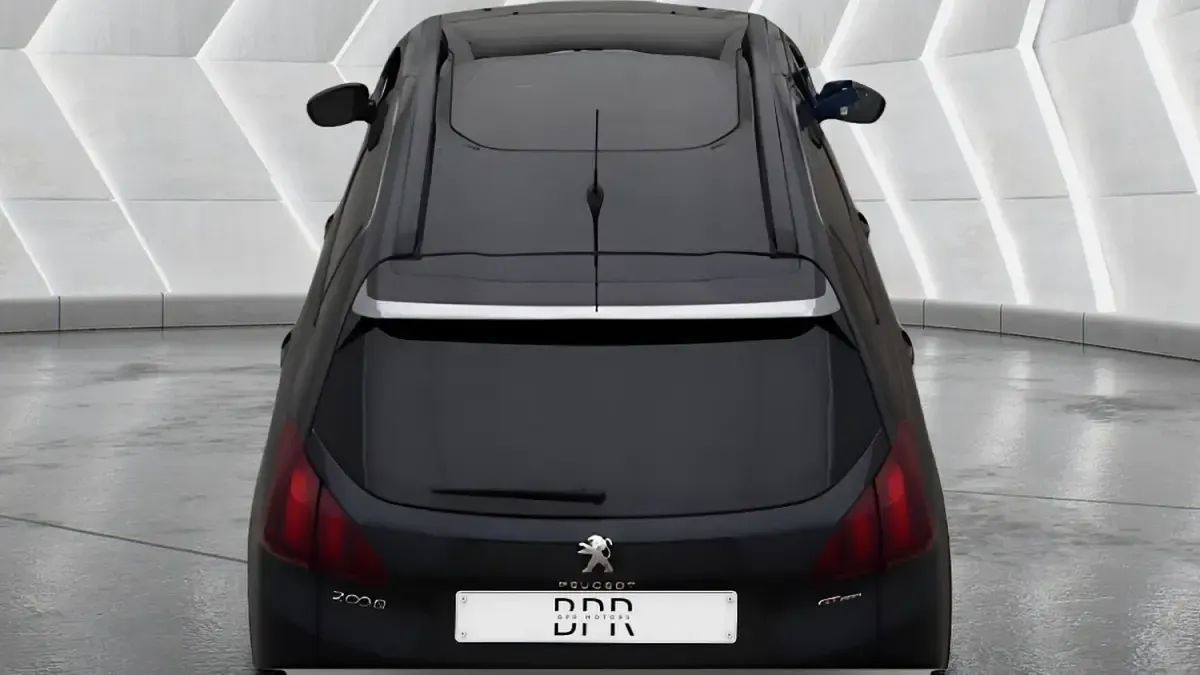 Used Peugeot 2008 GT-line 108 HP (79 kW) 2016 Black SUV