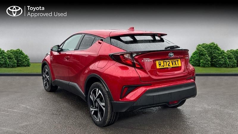 Used Toyota C-HR Design 122 HP (89 kW) 2023 Scarlet flare SUV
