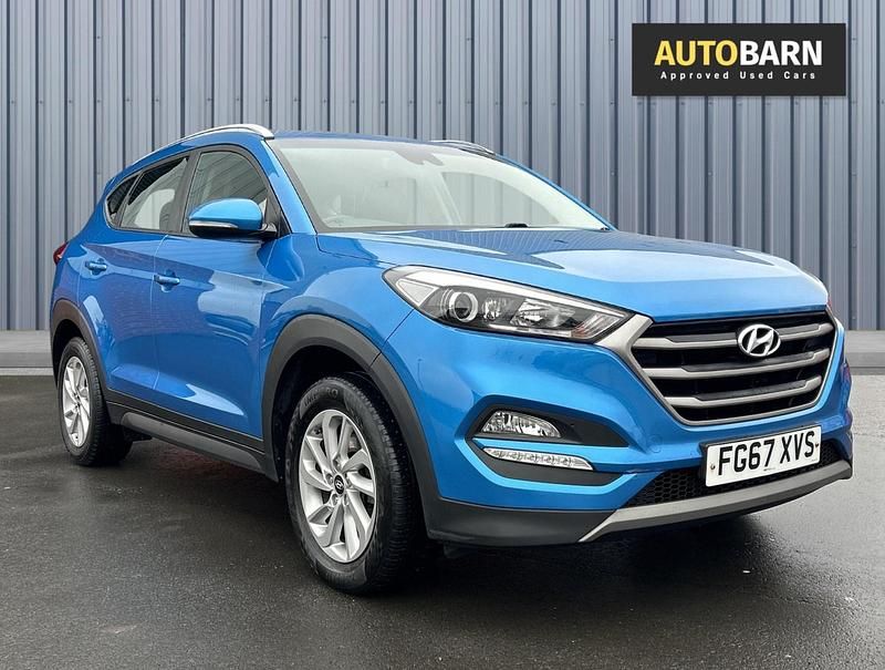 Used Hyundai Tucson SE 132 HP (97 kW) 2017 Blue SUV