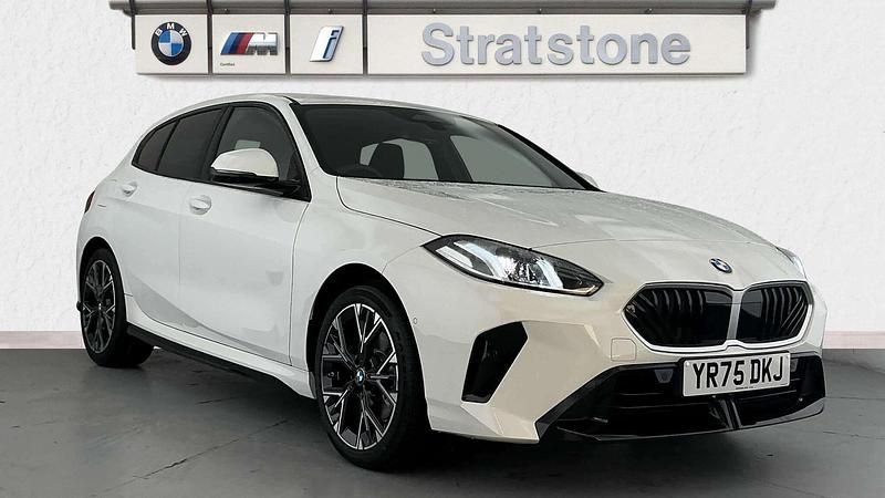 New BMW 120 M Sport 168 HP (123 kW) 2025 White Hatchback