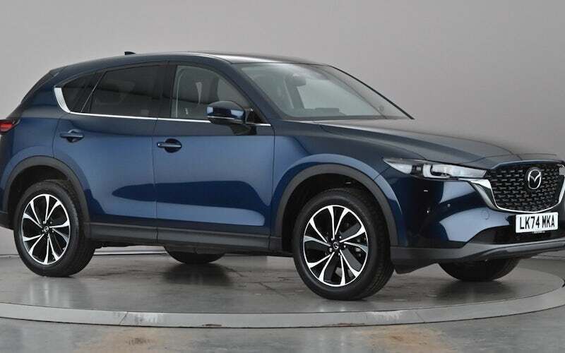 Blue Used 2023 Mazda CX-5 Exclusive-Line SUV | £26,499 (Fair price) - Image 1/4